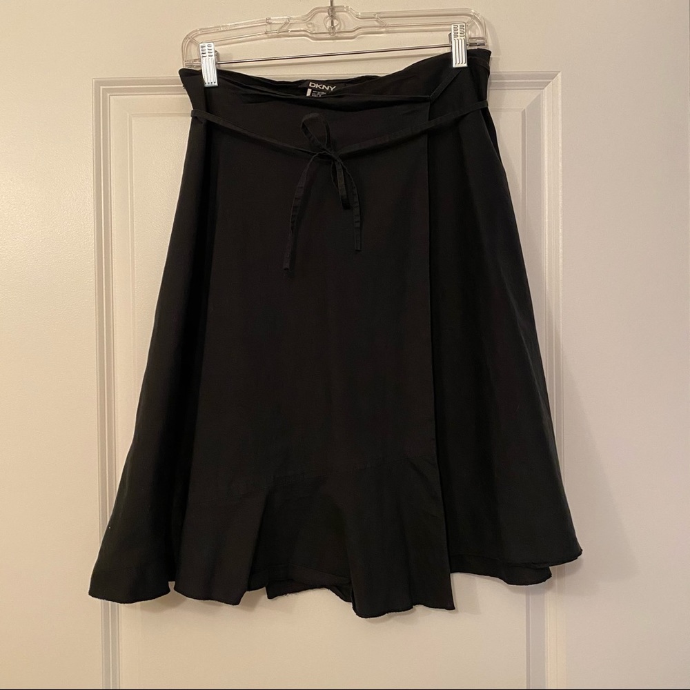 DKNY wrap skirt